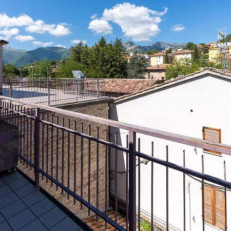 Panoramic Historical Building Handy Sarnano
